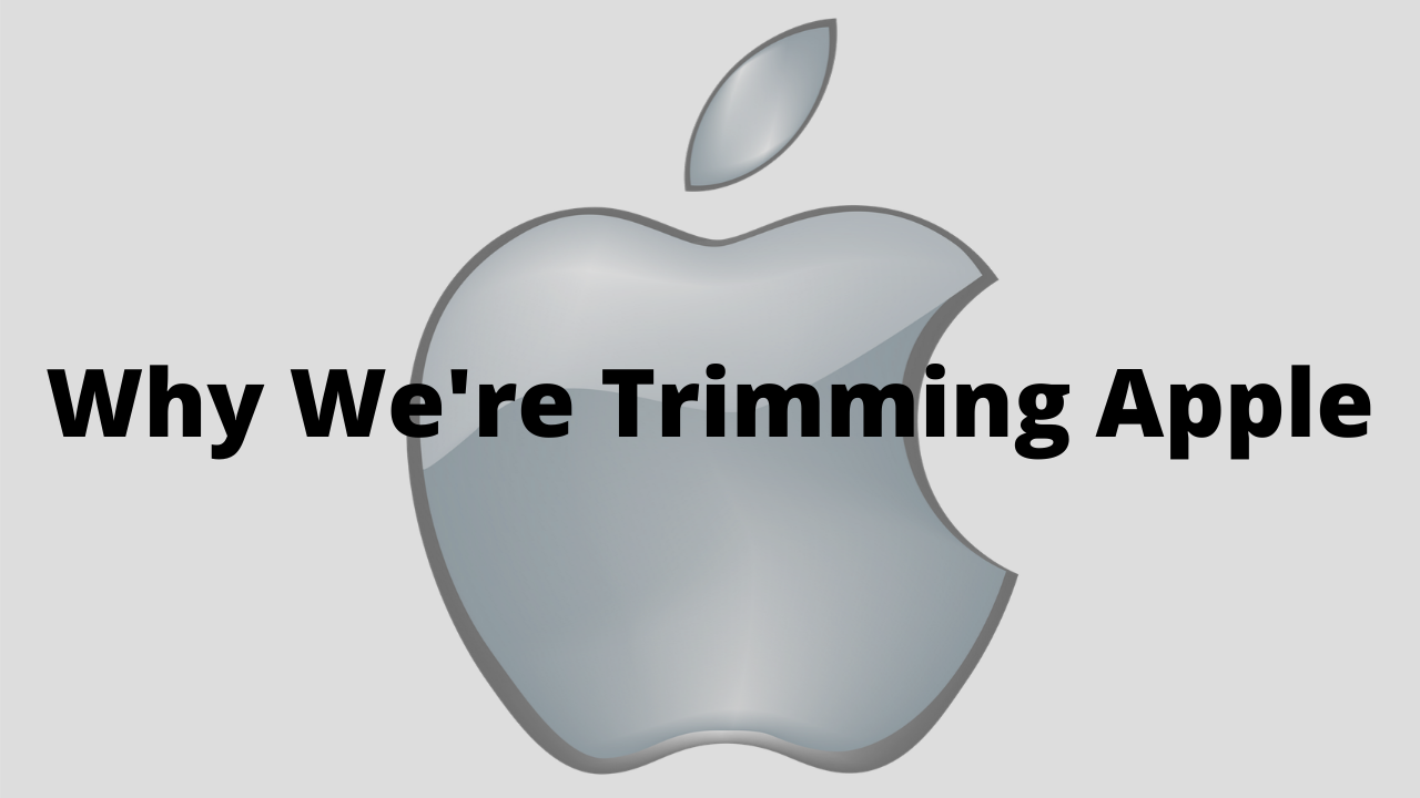 trimming apple
